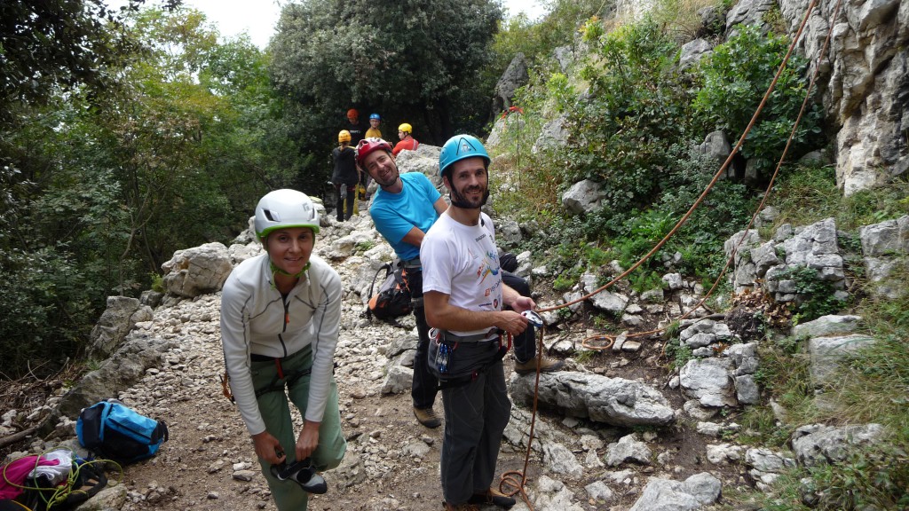 2014-10-11 corso AL1 falesia Belvedere (7)
