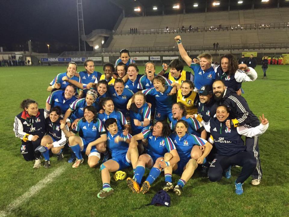 nazionale femminile rugby terze nel sei nazioni 2015