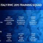 50 azzurri per preparare la Rugby World Cup