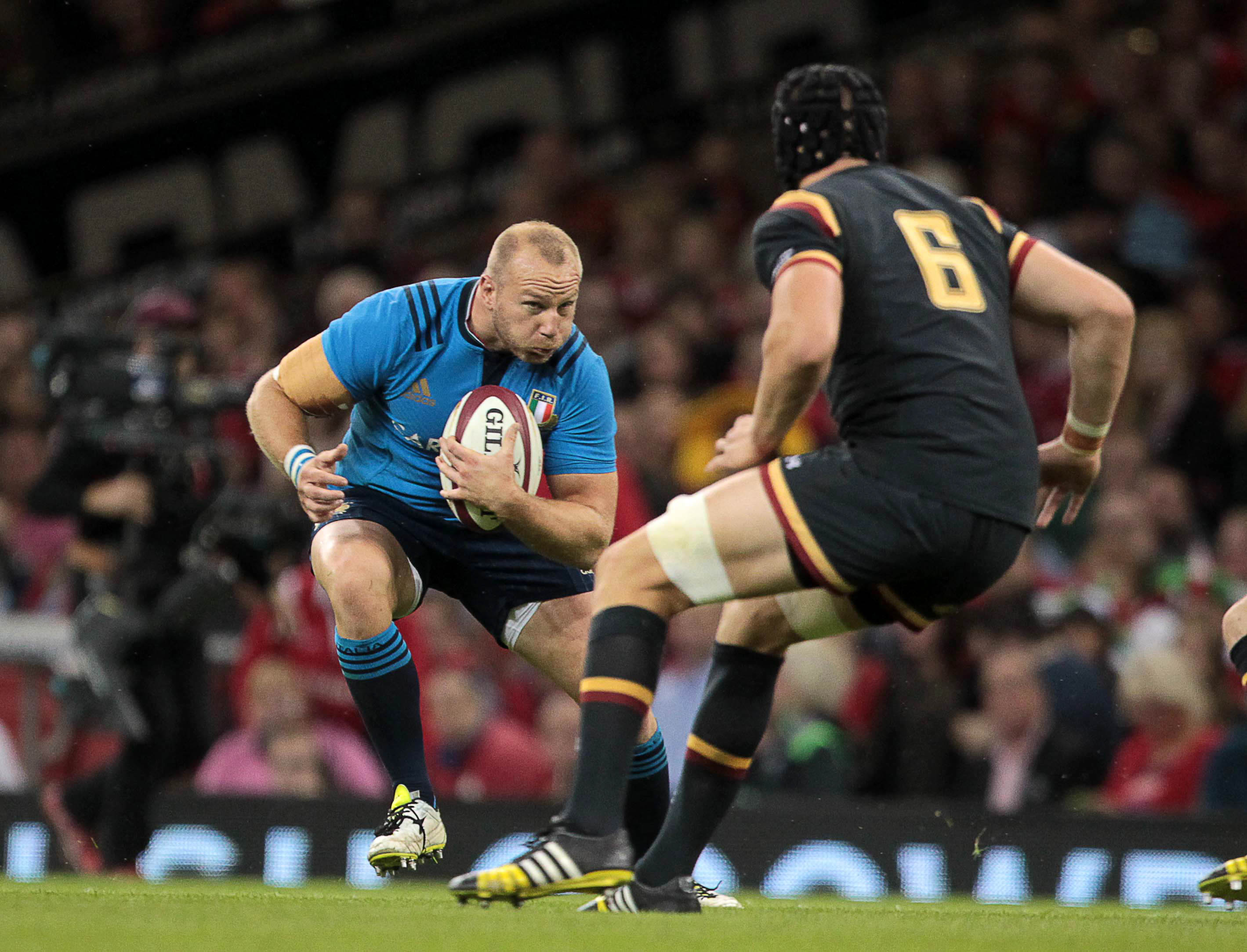 Il giorno dell'esordio nella Rugby World Cup 2015