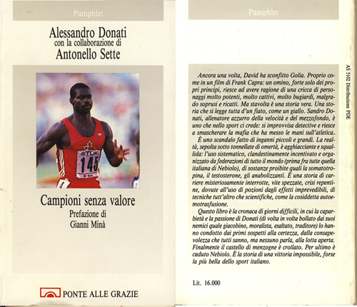 Sandro Donati - Campioni senza valori