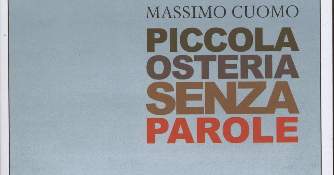Piccola osteria senza parole - Massimo Cuomo