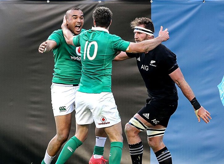 irlanda batte allblacks
