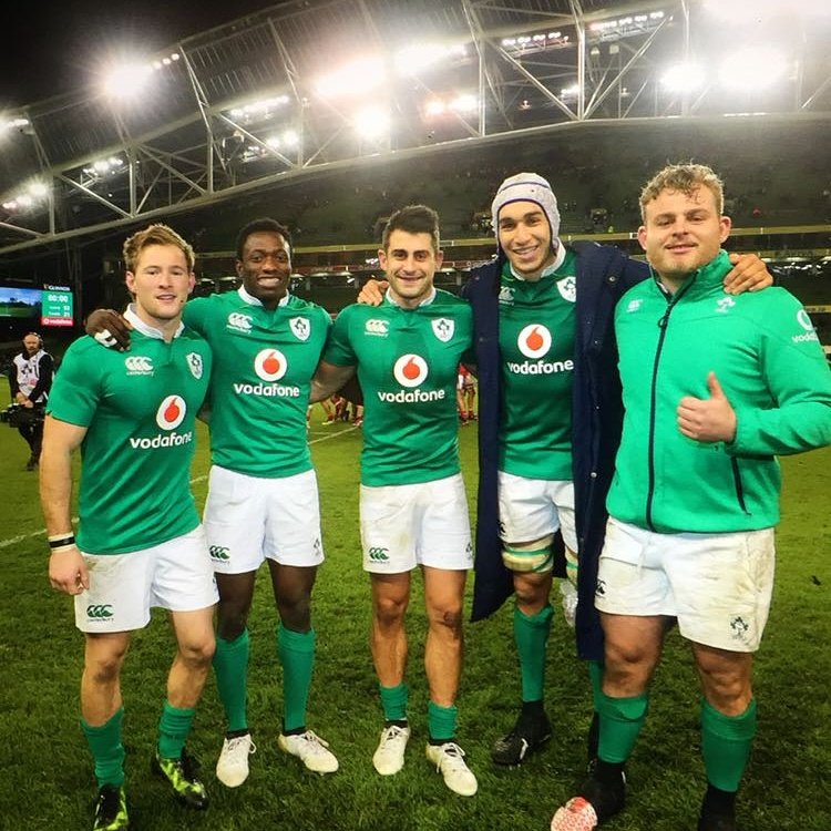 irlanda test match