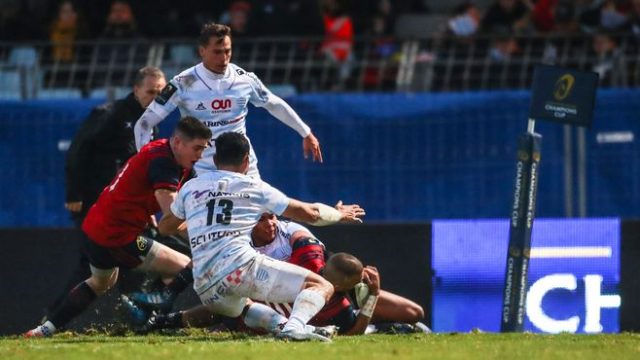 Simon Zebo try racing