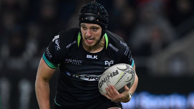 dan evans ospreys european challenge cup