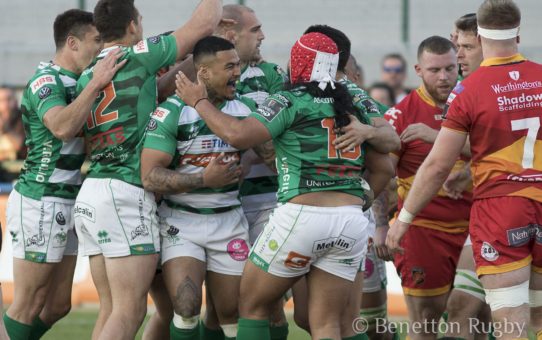 Guinness PRO14: decimo successo per la Benetton