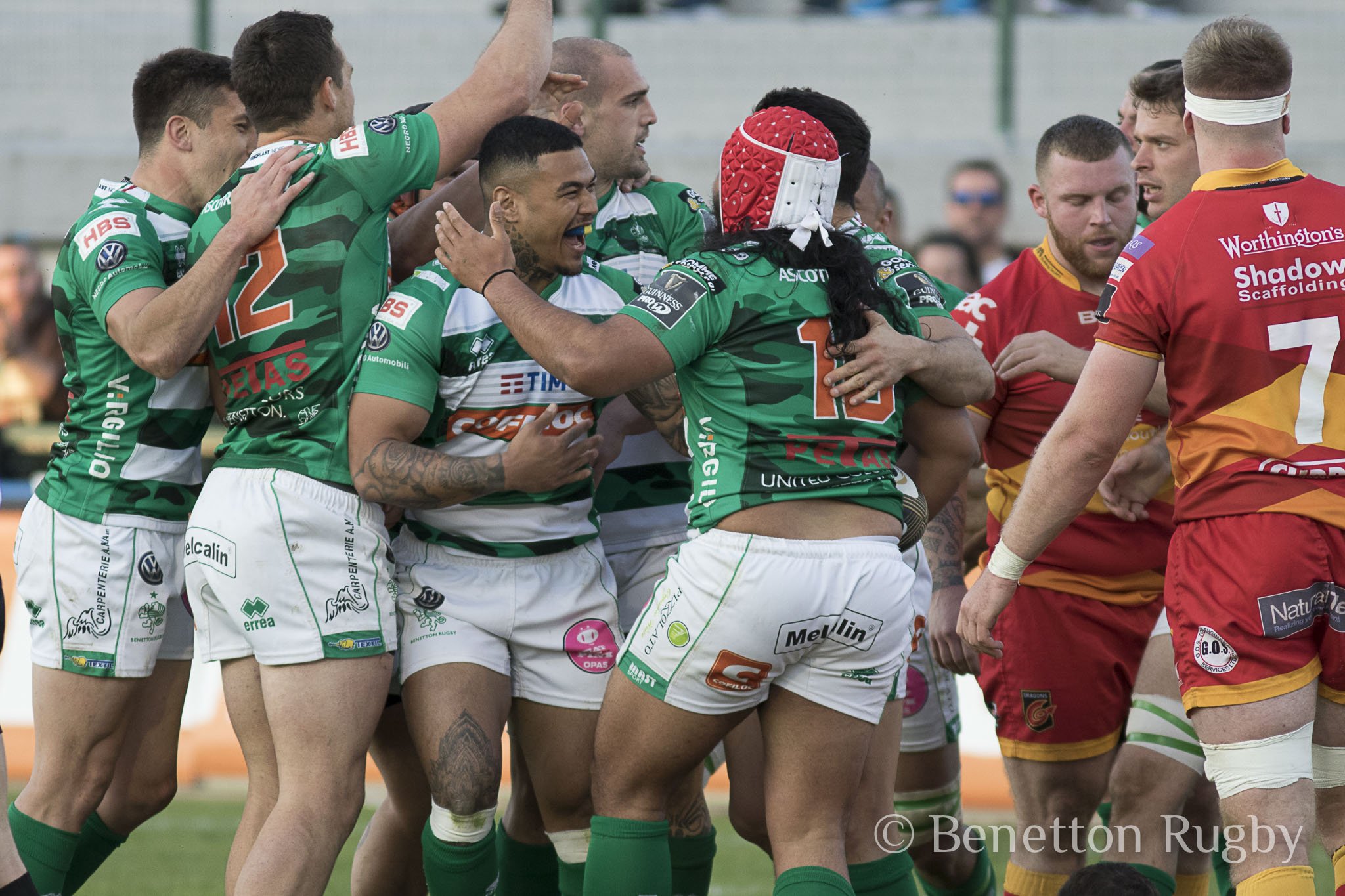 benetton-dragons guinness pro14